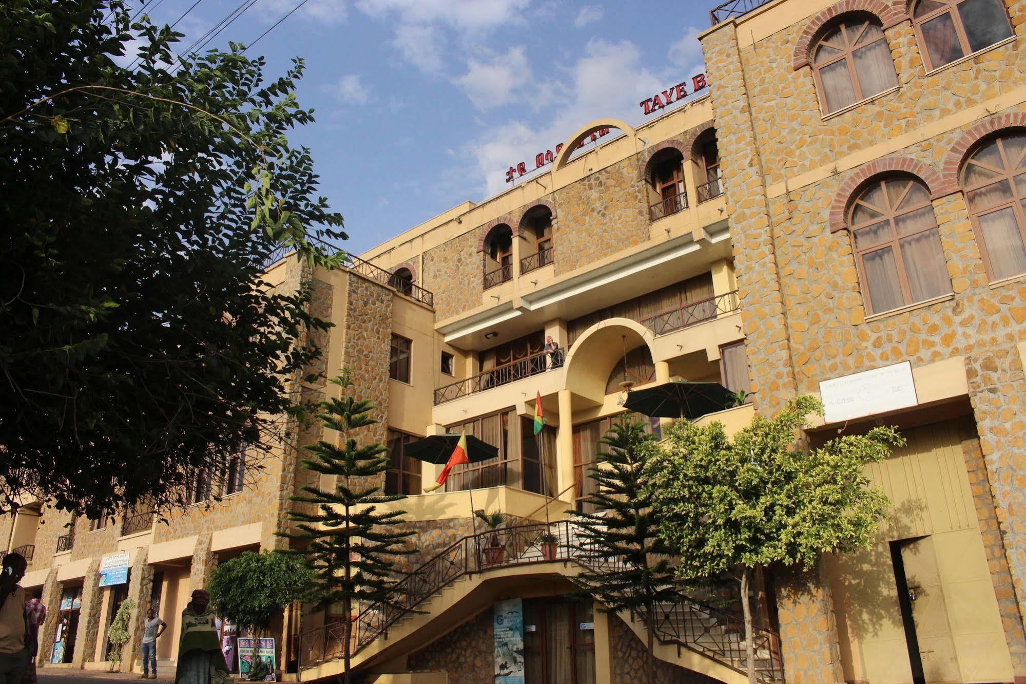 גונדר Taye Belay Hotel מראה חיצוני תמונה